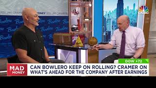 Bowlero Corp Founder and CEO Thomas Shannon on CNBC's Mad Money with Jim Cramer | February 2023