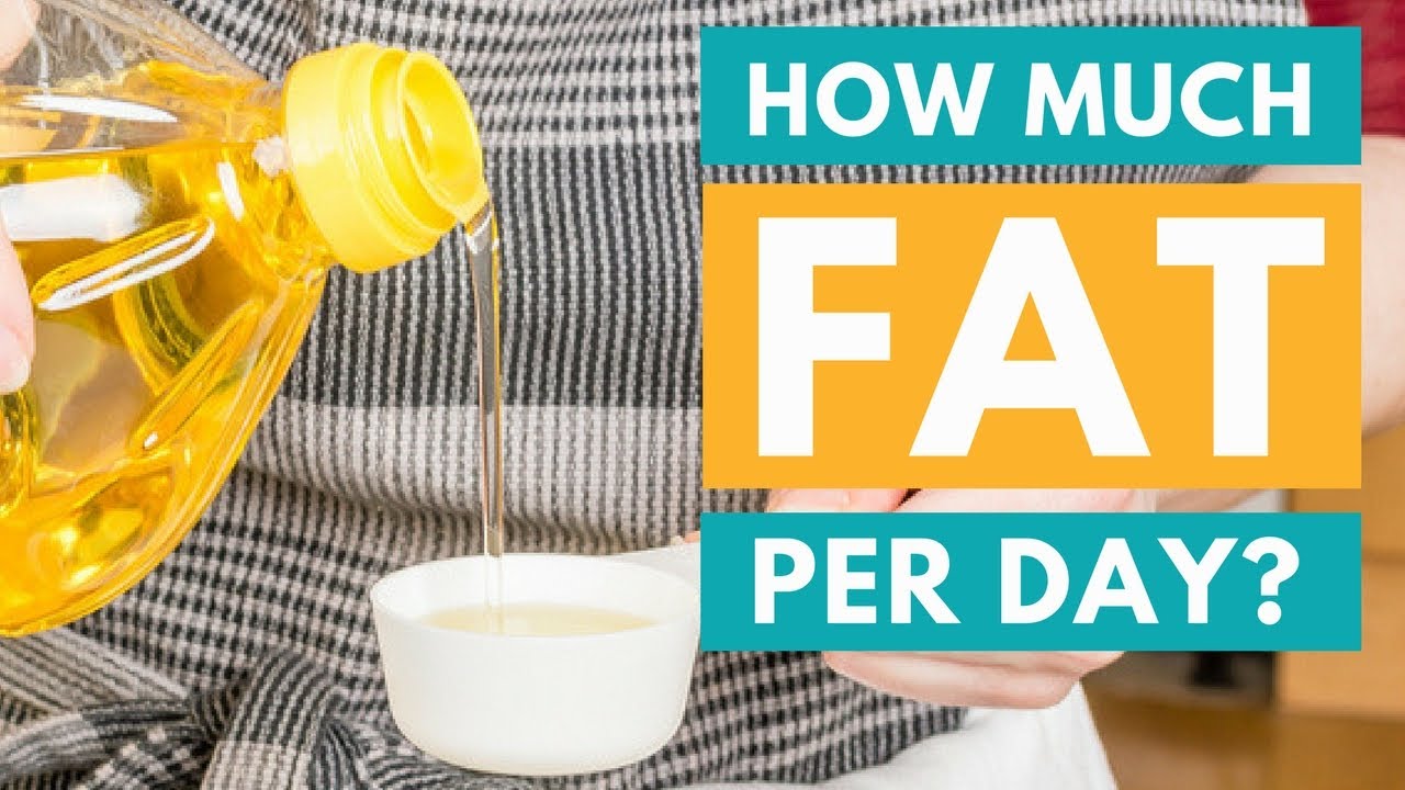 How Many Grams Of Fat Should You Eat Per Day? - YouTube