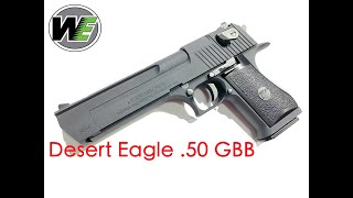 WE / Cybergun Desert Eagle .50 Cal GBB原廠開箱