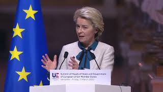 Von der Leyen explains the European Temporary Collective Protection for Ukrainian refugees!