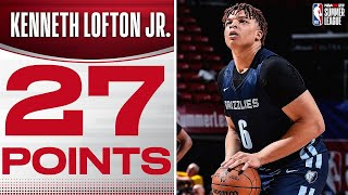 Kenneth Lofton Jr. Drops DOUBLE-DOUBLE In Grizzlies Final Summer League Game | 27 PTS & 12 REB