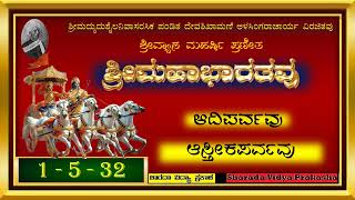 ಶ್ರೀಮಹಾಭಾರತವು | ೧ | ಆದಿಪರ್ವವು | ೫ | ಆಸ್ತೀಕಪರ್ವವು | ೩೨ | ಗರುಡನಿಗೂ ದೇವತೆಗಳಿಗೂ ನಡೆದ ಯುದ್ಧ