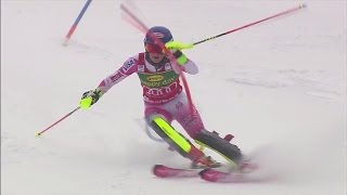 Mikaela Shiffrin Powers to 24th Career Slalom Victory in Maribor Slalom - 2017