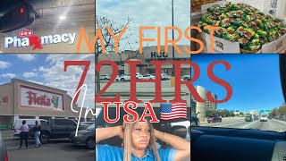 My first 72hours in the USA|Nigeria in USA!|Shopping|family bonding|Registrations