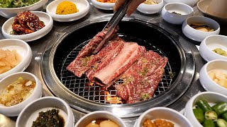 하루 100kg 이상 팔리는 수원 LA 왕갈비 / amazing korean BBQ short ribs - galbi / korean food