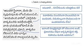 Bible Study Recap 1 Peter (పేతురు) 1:1 to 3:6