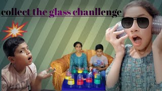 Collect the glass chanllenge||Arfa Mohid Vlog.