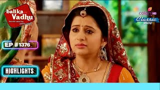 Ganga के खिलाफ क्यों है Sumitra? | Balika Vadhu | बालिका वधू | Highlight | Ep. 1376