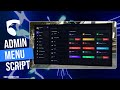 Fivem Admin Menu Script [ESX & QBCore/QBOX] | STG Scripts