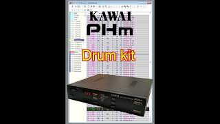 KAWAI PHm 生っぽいドラム音比較 #Shorts