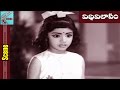 Childhood Sridevi Innocent Funny Scene || Vidivilasam Movie || Krishna, Vijaya Nirmala || MovieTime