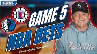 Mavs vs Clippers GAME 5 NBA Picks Today | FREE NBA Best Bets, Predictions, and Player Props