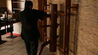 Wing chun wooden dummy 108 form