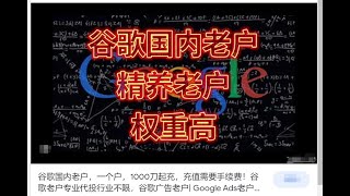 广告投放找Google海外企业户高返点老户就找【熊猫出海】