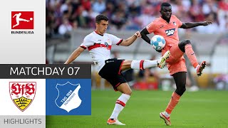 VfB Stuttgart - TSG Hoffenheim 3-1 | Highlights | Matchday 7 – Bundesliga 2021/22