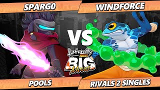 LMBM 2025 - Spargo (Clairen) Vs. Windforce (Ranno) Rivals of Aether II - RoA2