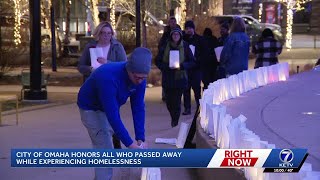 City of Omaha Honors the Homeless Who Have Passed Away