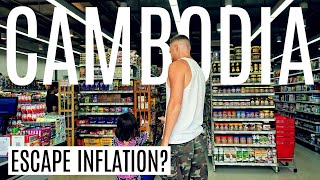 GROCERY PRICES in the USA vs SIEM REAP, CAMBODIA : ESCAPE INFLATION and the COST of LIVING CRISIS?