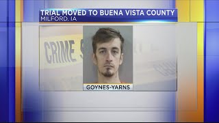 Trial moved to Buena Vista County