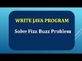Java Program| Fizz Buzz Problem in Java using Collections | LeetCode problem   |