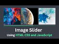 How To Make Image Slider Using HTML CSS & JavaScript | With Progress Bar Auto-play & Manual Controls