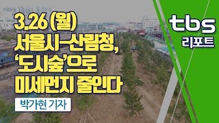 [tbs] 서울시-산림청, '도시숲'으로 미세먼지 줄인다