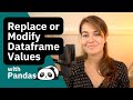 How to Replace Values of Dataframes | Replace, Where, Mask, Update and More