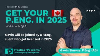 Unlock Your P.Eng. License in 2025 - Webinar