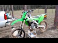 NEW 2020 Kx250f Straight Off The Show Room Floor! FIRST RIDE