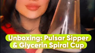 UNBOXING; Green Glycerin Dry Sipper from Pulsar Vaporizers #cannabiseducation #cannabisheals