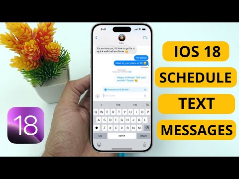 How to Schedule Text Messages on iPhone iOS 18