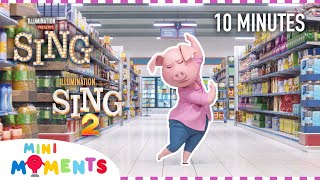 All of Rosita's Songs in Sing and Sing 2 🐷🪩 | 10 Minute Compilation | Movie Moments | Mini Moments
