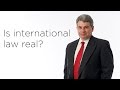 Is international law real? Professor José Alvarez weighs in