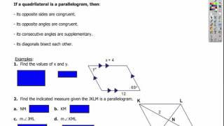 Unit 8 Day 2 (Quadrilaterals)