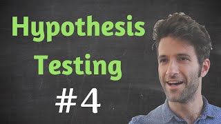 Hyp testing #4: testing for the population proportion, p (or π)
