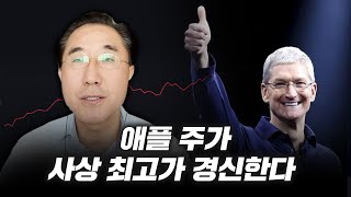 애플 주가, 사상 최고가 경신한다