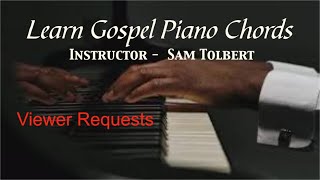 Gospel Piano Chords - Viewer Request - Spirit Of The Living God