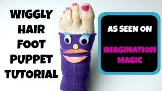 HOW TO MAKE A FOOT PUPPET / HAND AND FOOT PUPPET SHOW FOR CHILDREN- PUPPET SHOWS FOR KIDS