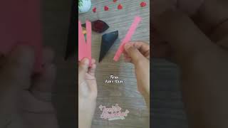 Mini Ramo de Rosas - Rosas de papel