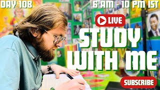 🔴 LIVE STUDY WITH ME | 2 Hour Pomodoro 120/10 | Relaxing Music | Day 110 | Dr Spark Learns