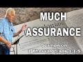 Much Assurance - Sermon on 1 Thessalonians 1:1-5