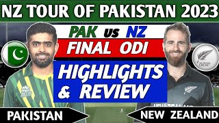 PAKISTAN vs NEW ZEALAND 3rd ODI FULL HIGHLIGHTS &  REPORT | PAK vs NZ 3rd ODI HIGHLIGHTS