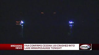 FAA confirms small plane crashes into Lake WInnipsaukee