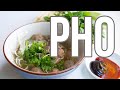 How to Make Hanoi-Style Pho Tai Lan Noodle Soup with Wok-Seared Beef and Crispy Fried Garlic