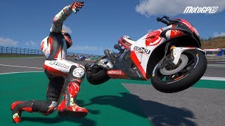 MotoGP 19 - Crash Compilation (PC HD) [1080p60FPS]