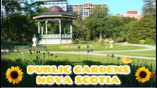 PUBLIC GARDENS | HALIFAX, NOVA SCOTIA, CANADA | A Famous Canadian Garden