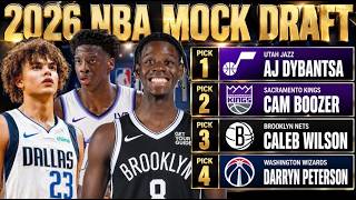 2026 NBA Mock Draft *FULL FIRST ROUND MOCK DRAFT* I Mock Draft Monday