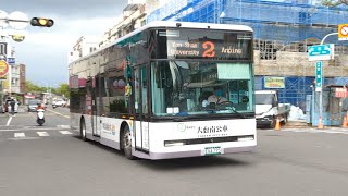 府城客運2路 鴻海MODEL T芋頭奶酪 EAA-795(2022年出廠)