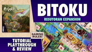 Bitoku - with expansion - Tutorial, Playthrough, and Review