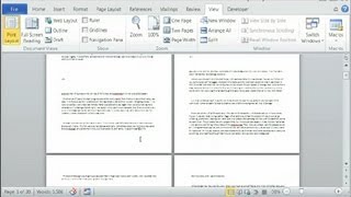 How to Create Double Page Layout on Word : Using Microsoft Word